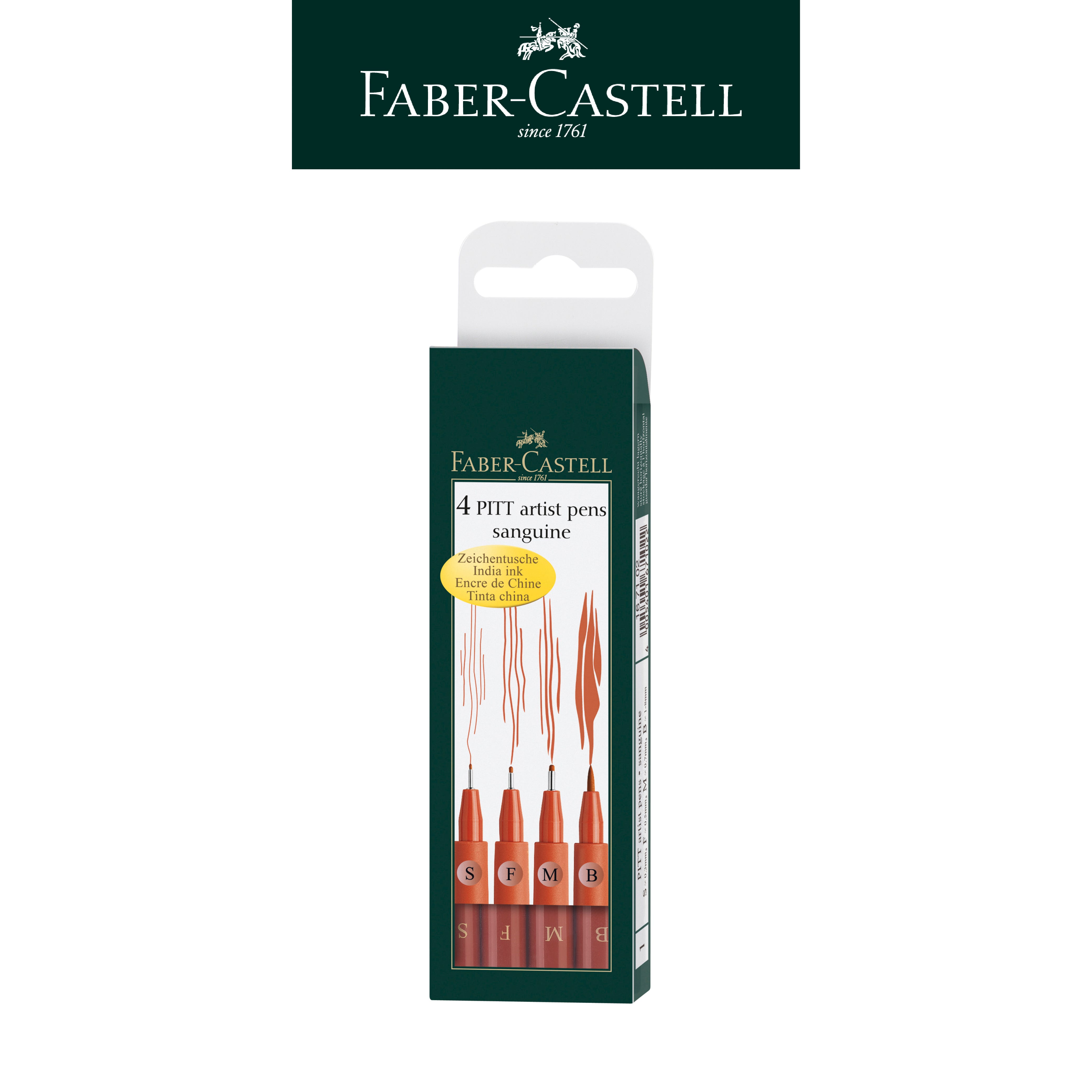 【Faber-Castell】輝柏  藝術筆淺褐色S.F.M.B