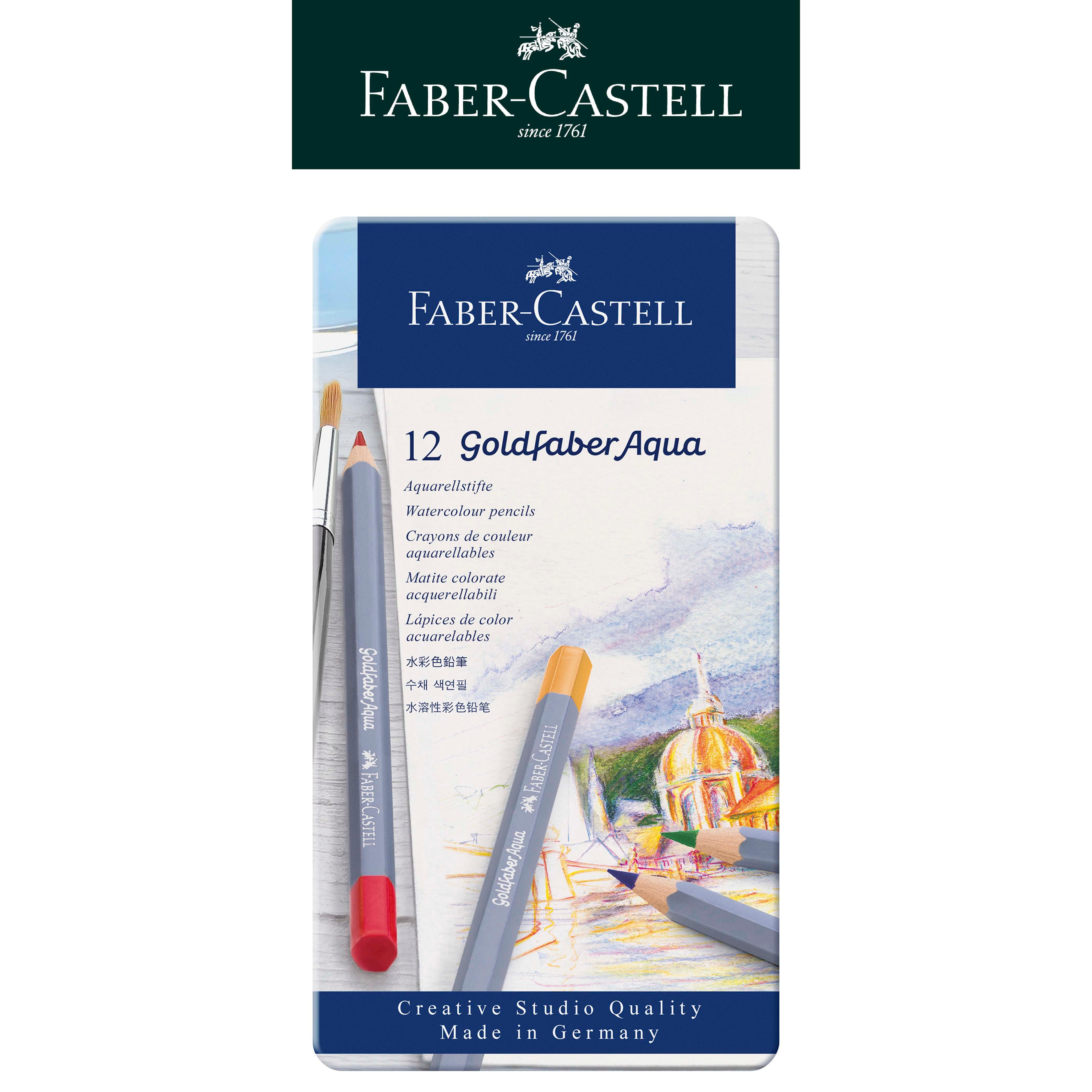 【Faber-Castell】輝柏 GOLDFABER水性色鉛12色