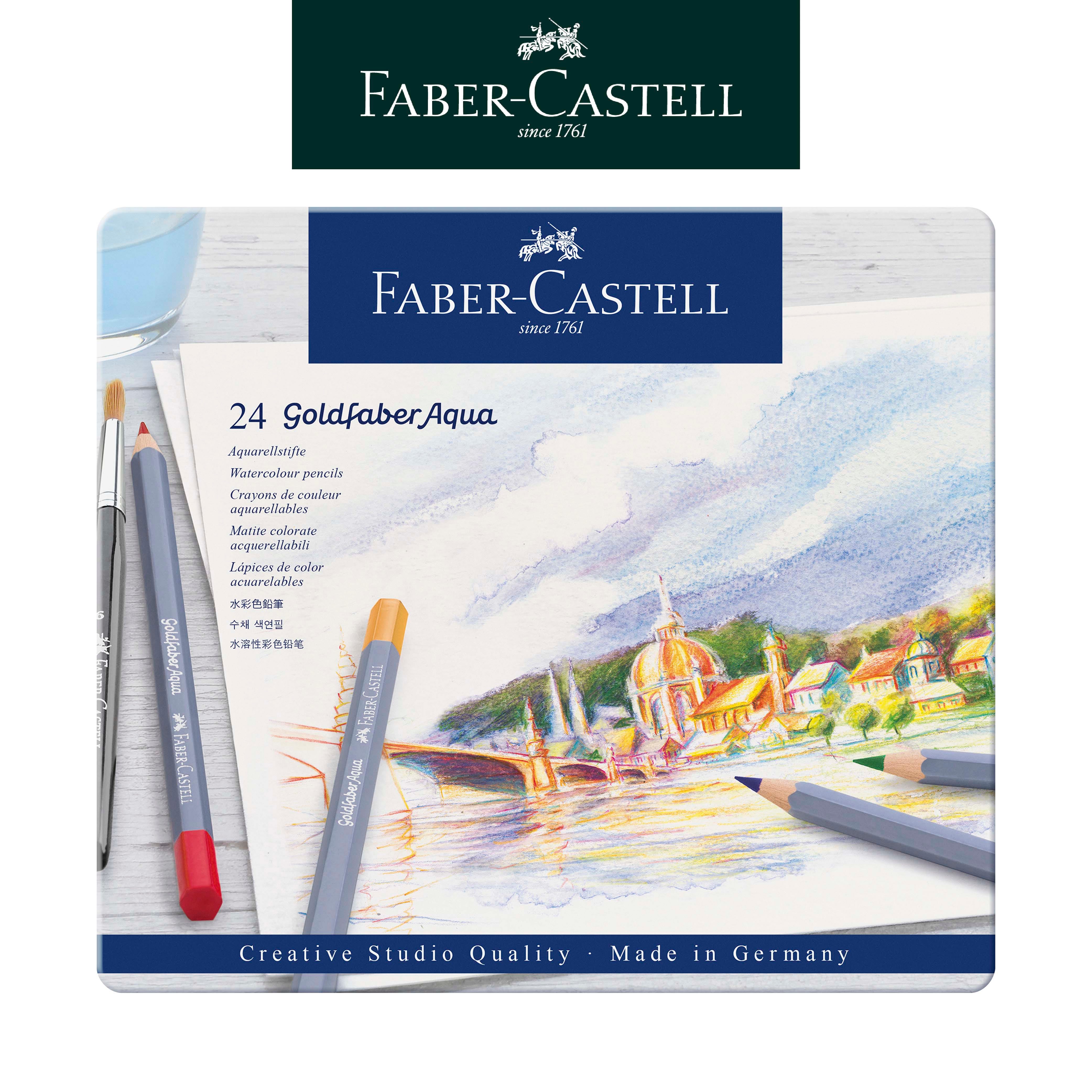 【Faber-Castell】輝柏 GOLDFABER水性色鉛24色