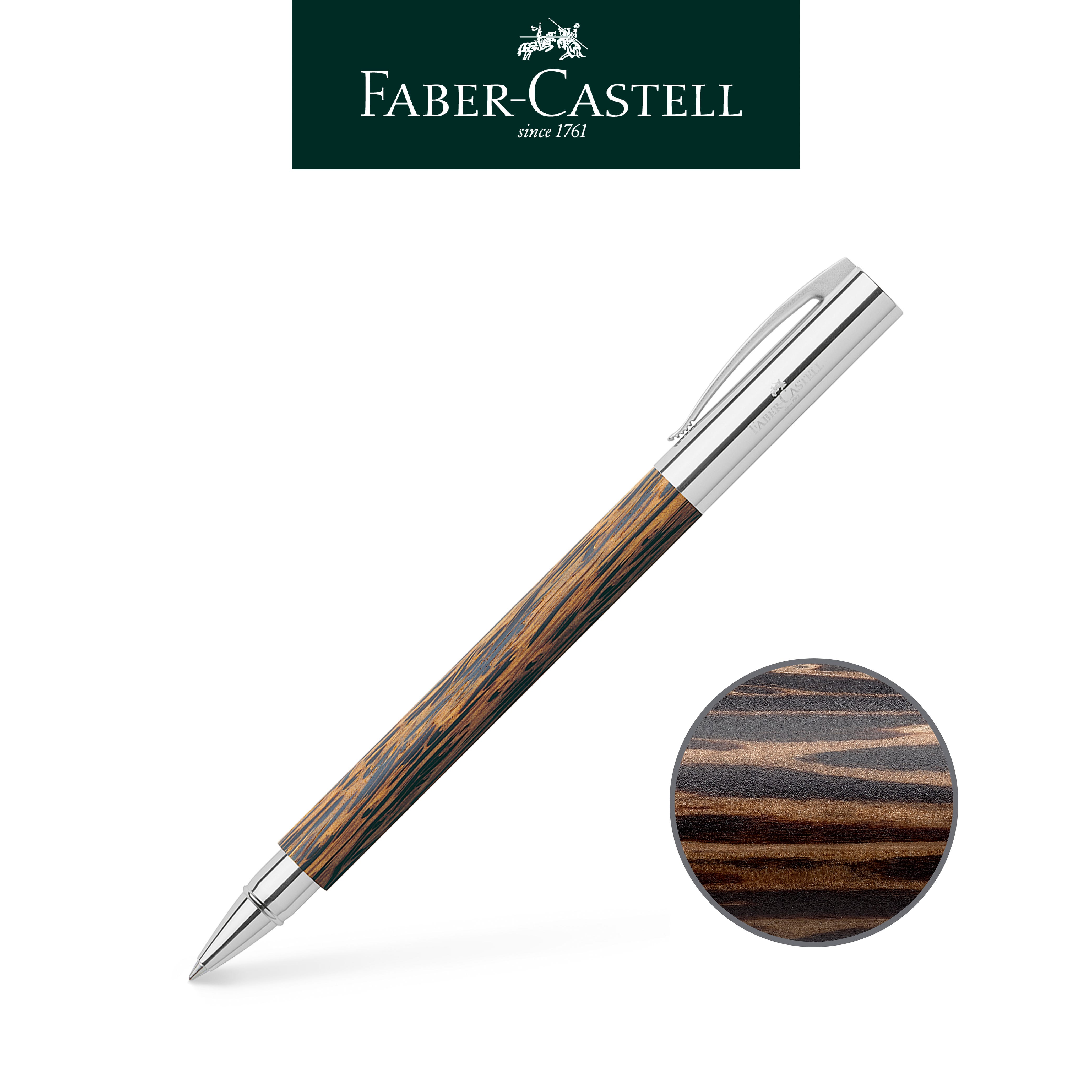 【Faber-Castell】輝柏  成吉思汗椰木鋼珠筆