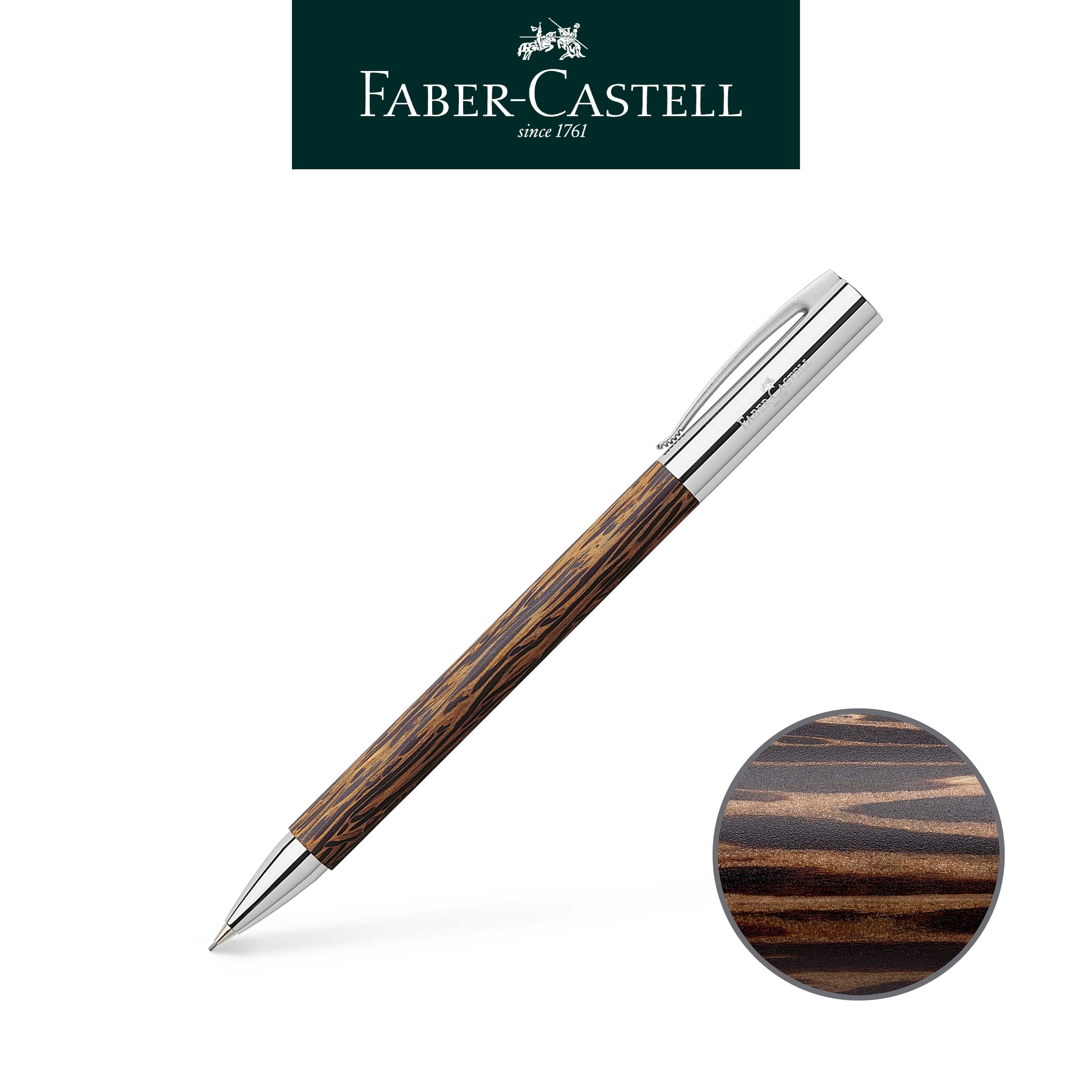【Faber-Castell】輝柏  成吉思汗椰木旋轉鉛筆（0.7mm)