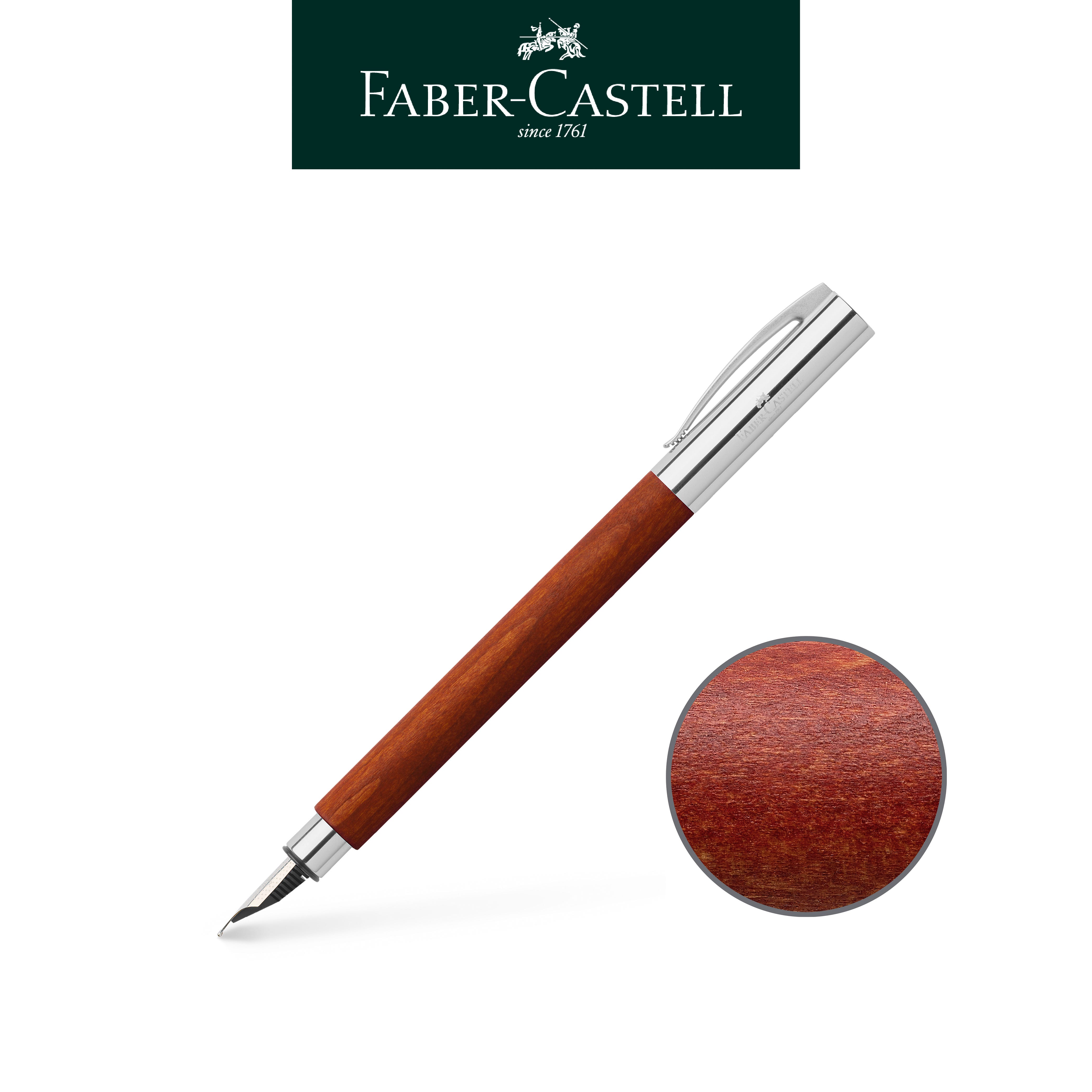 【Faber-Castell】輝柏 成吉思汗梨木鋼筆 F尖