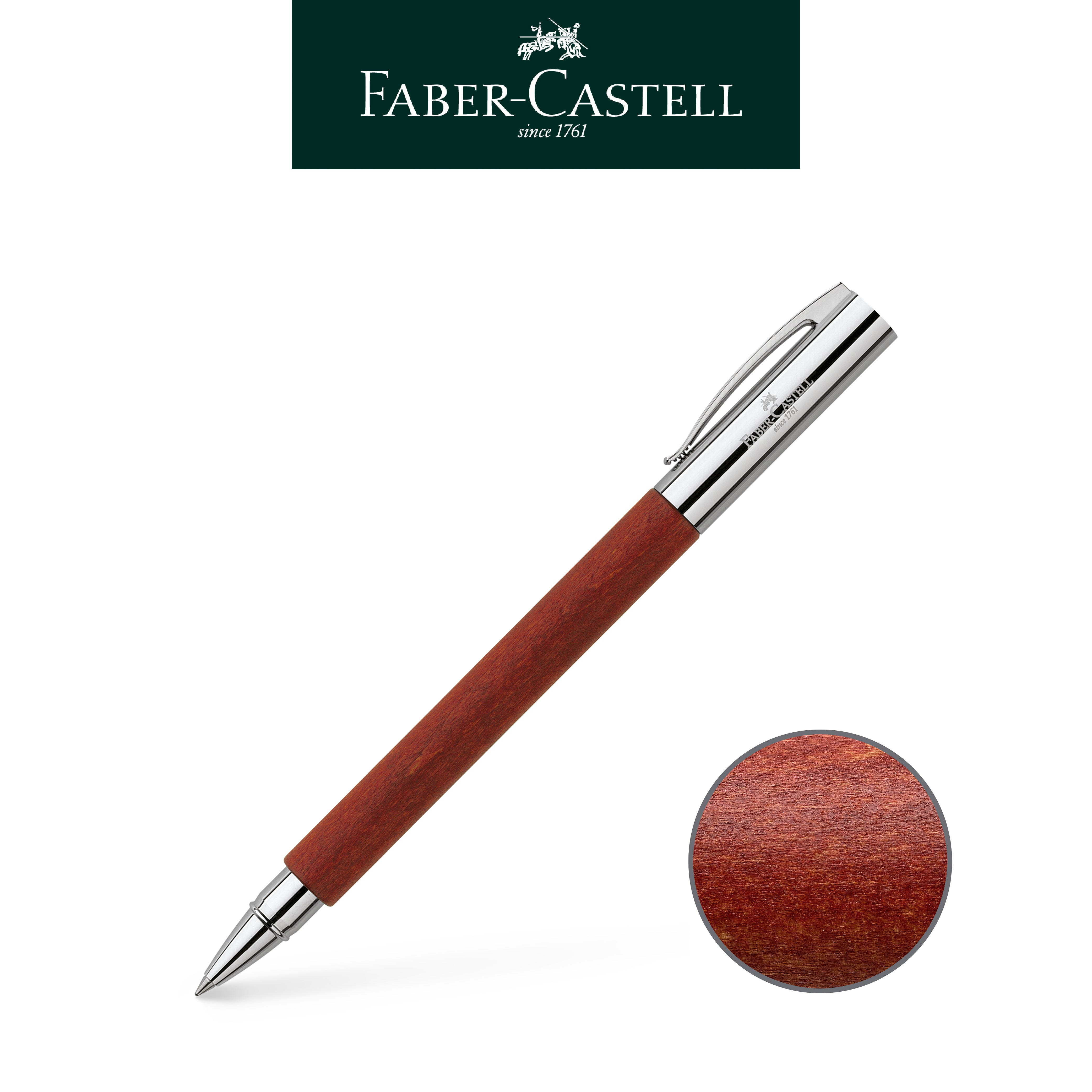 【Faber-Castell】輝柏 成吉思汗梨木鋼珠筆