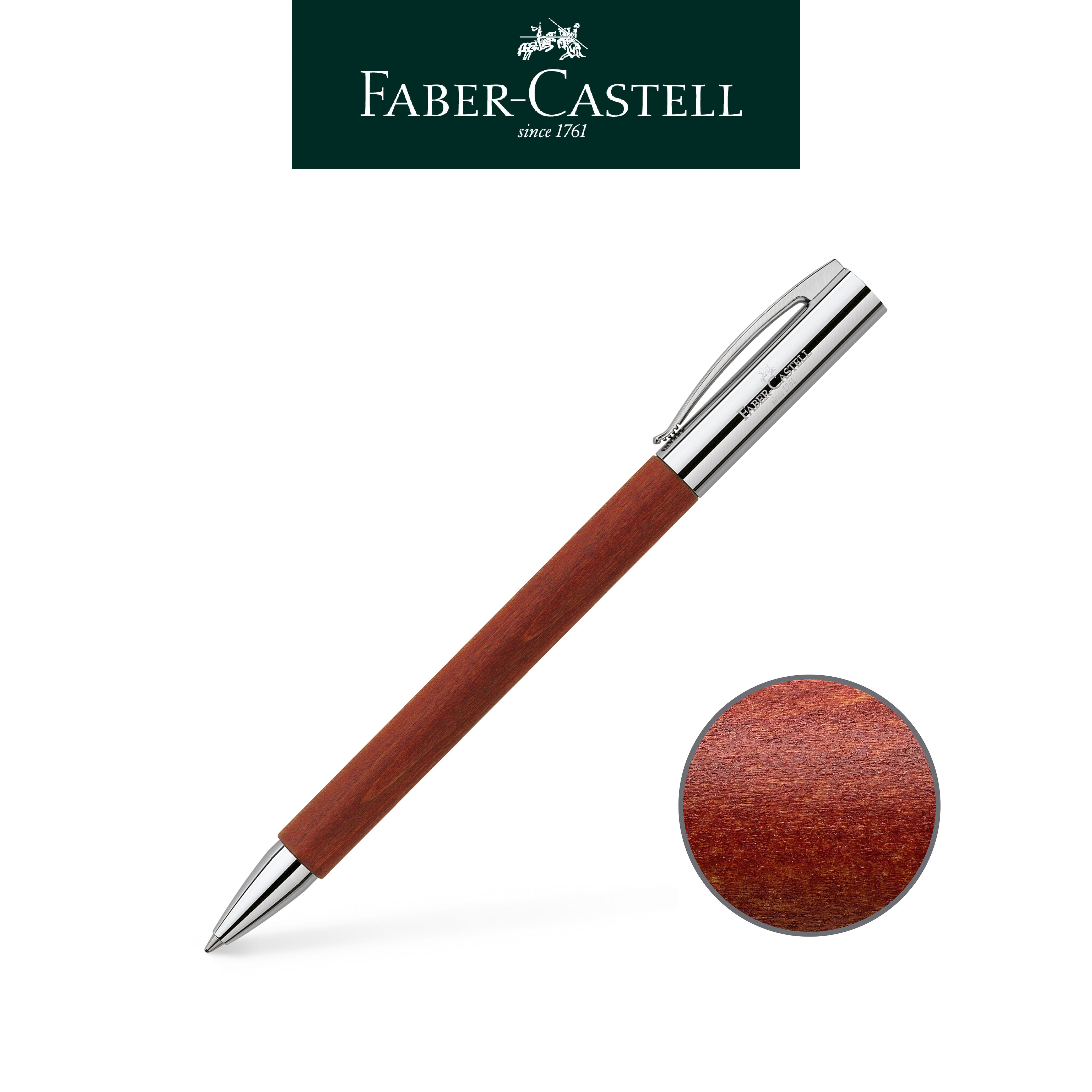 【Faber-Castell】輝柏 成吉思汗梨木原子筆