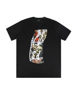 【PAUL SMITH】 簽字縮寫LOGO美式風格印花棉質短袖T恤(男款/黑)