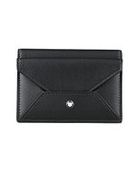 【MONTBLANC 萬寶龍】大班系列 內壓印LOGO小牛皮4卡式名片夾(黑)