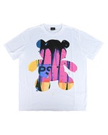 【PAUL SMITH】胸前草寫LOGO卡通風設計純棉短袖T恤(男款/白x多色)