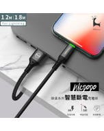 【Mcdodo】Mcdodo麥多多 蜂巢系列- iPhone智慧斷電充電線 1.8m(USB-A to Lightning 充電傳輸線)