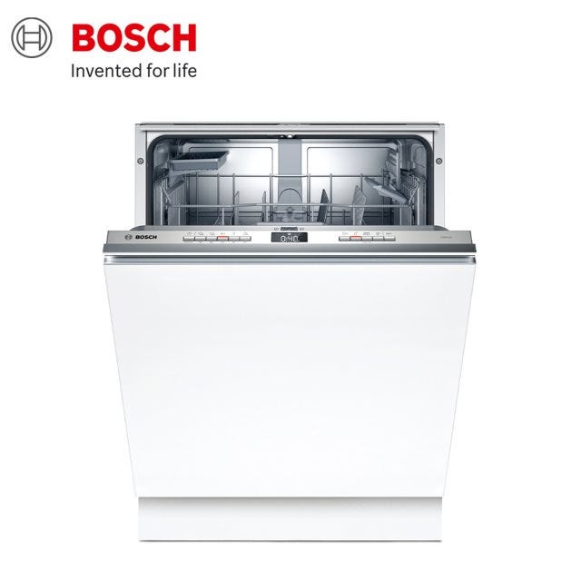 【Bosch博世】4系列 60公分 全嵌式洗碗機 自備門板 含基本安裝 SMV4HAX00X