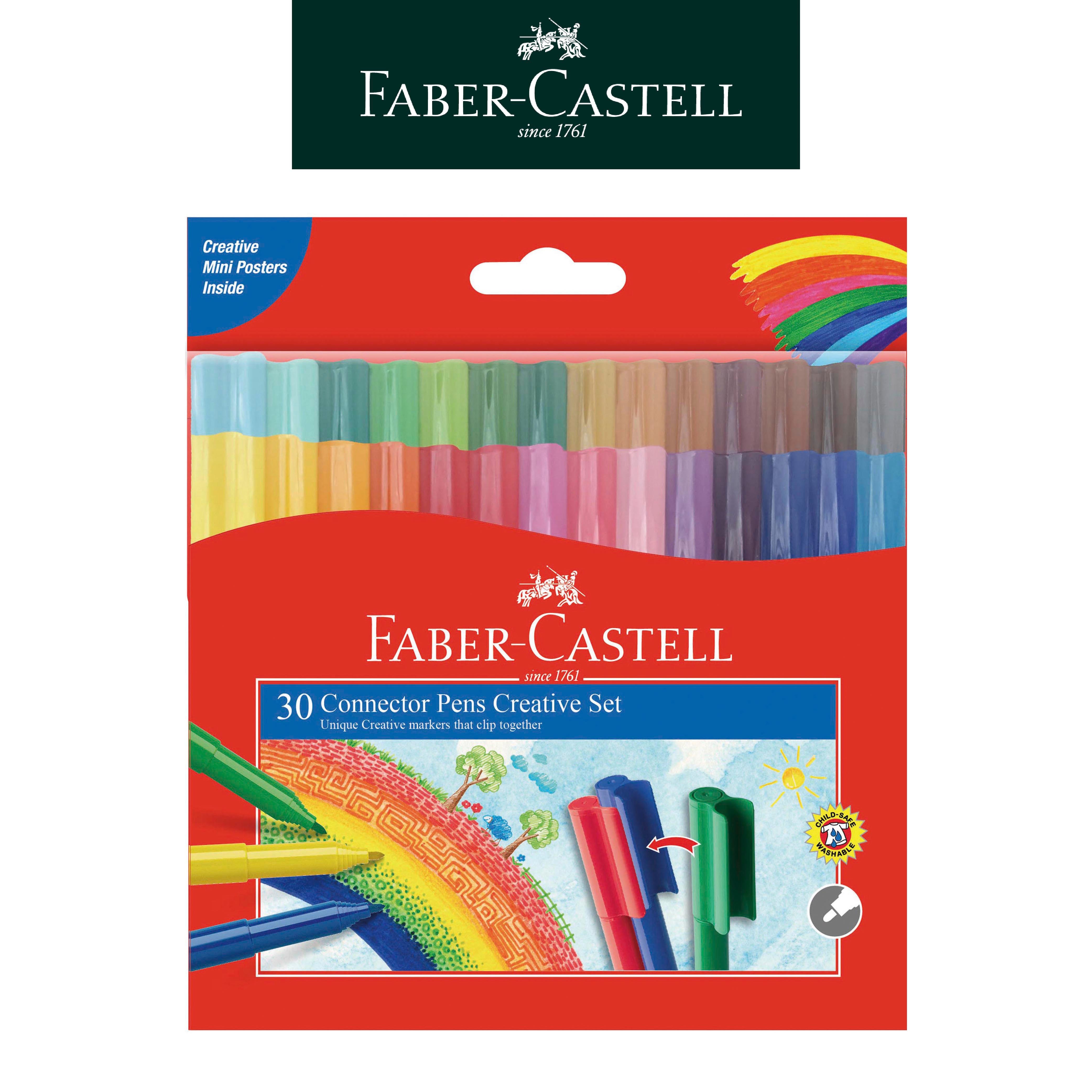 推薦👍【Faber-Castell】輝柏 彩色連接筆30色