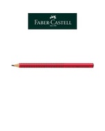 【Faber-Castell】輝柏 JUMBO 握得住鉛筆B/紅 12支入
