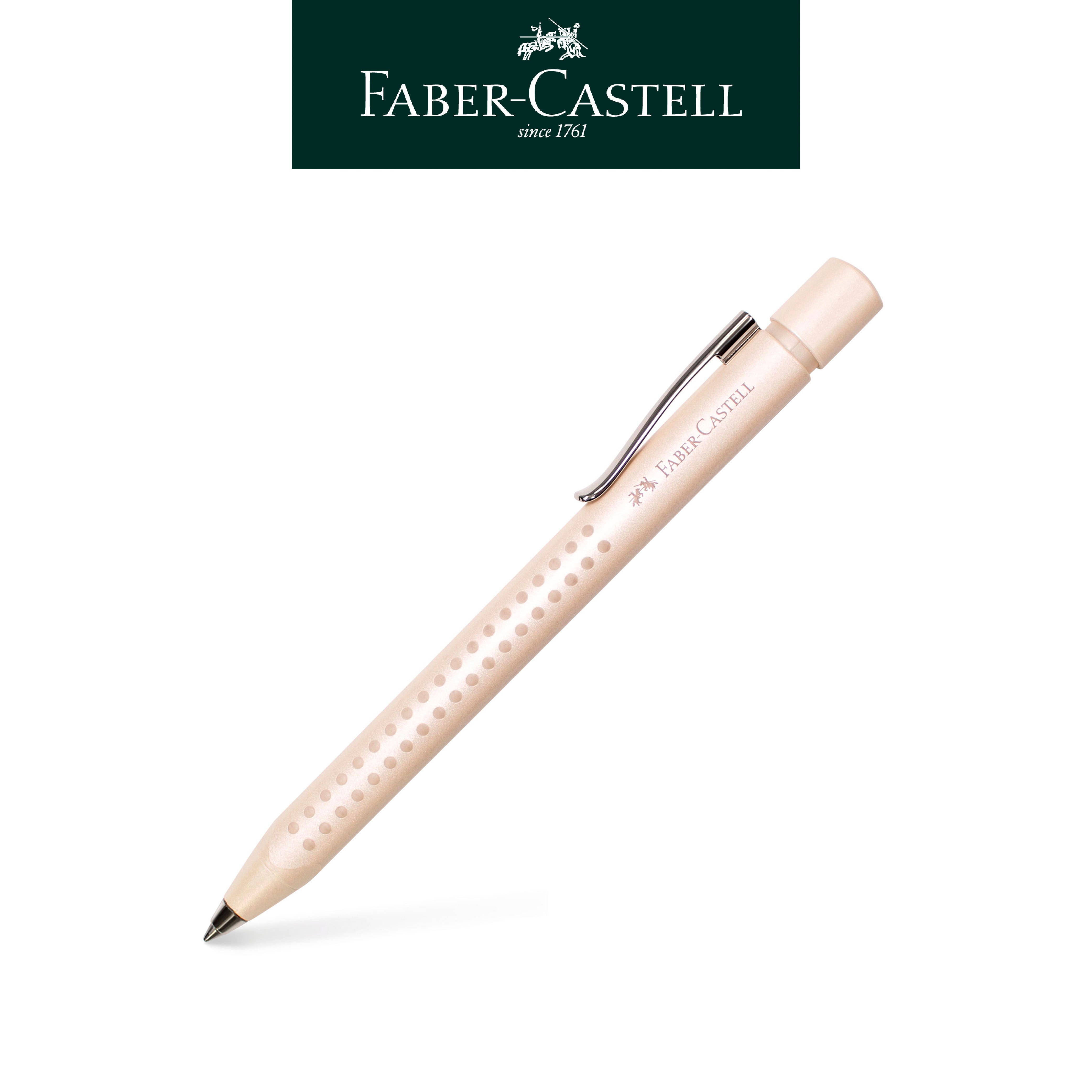  【Faber-Castell】輝柏 領航員自動原子筆/珍珠白