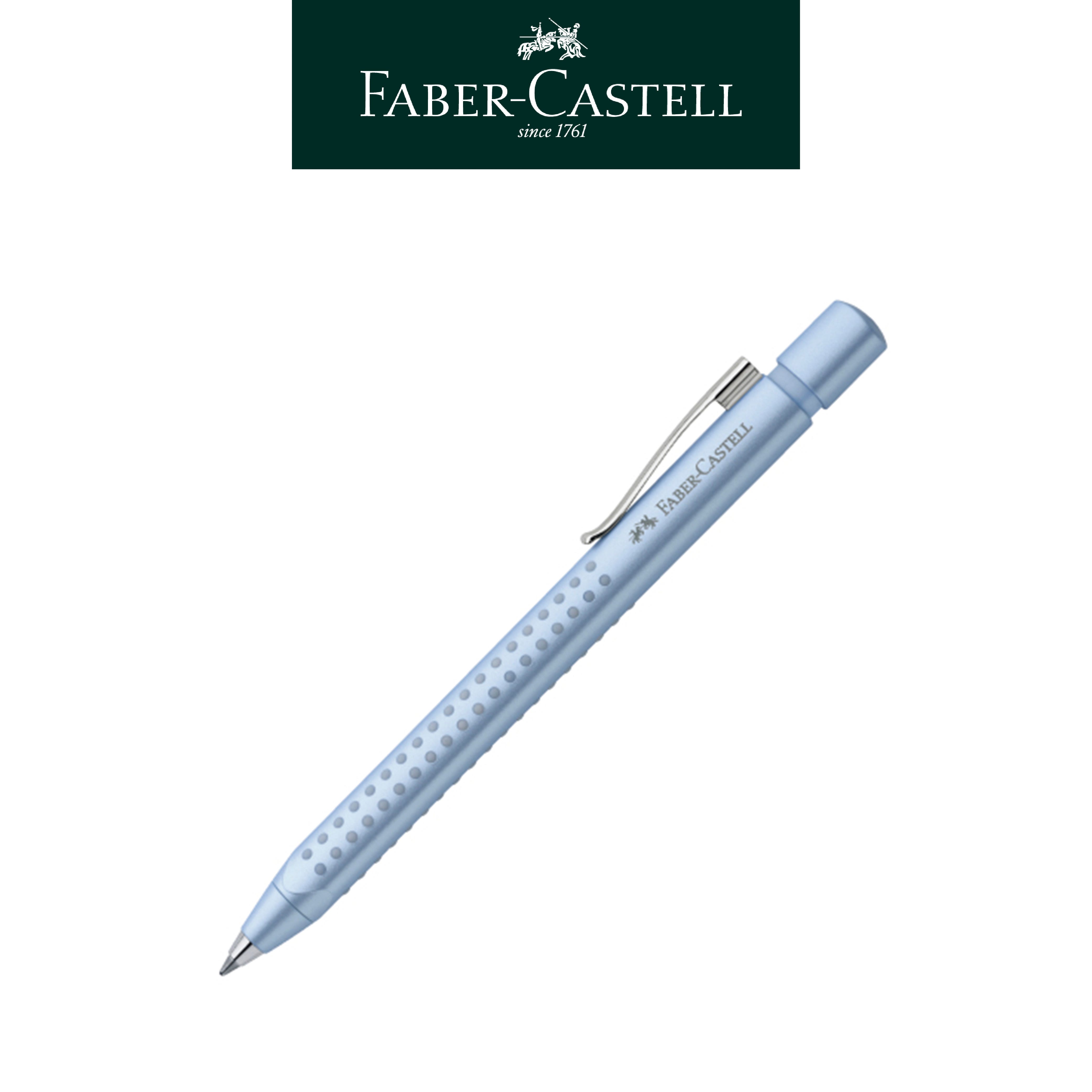 【Faber-Castell】輝柏 領航員自動原子筆/水藍色
