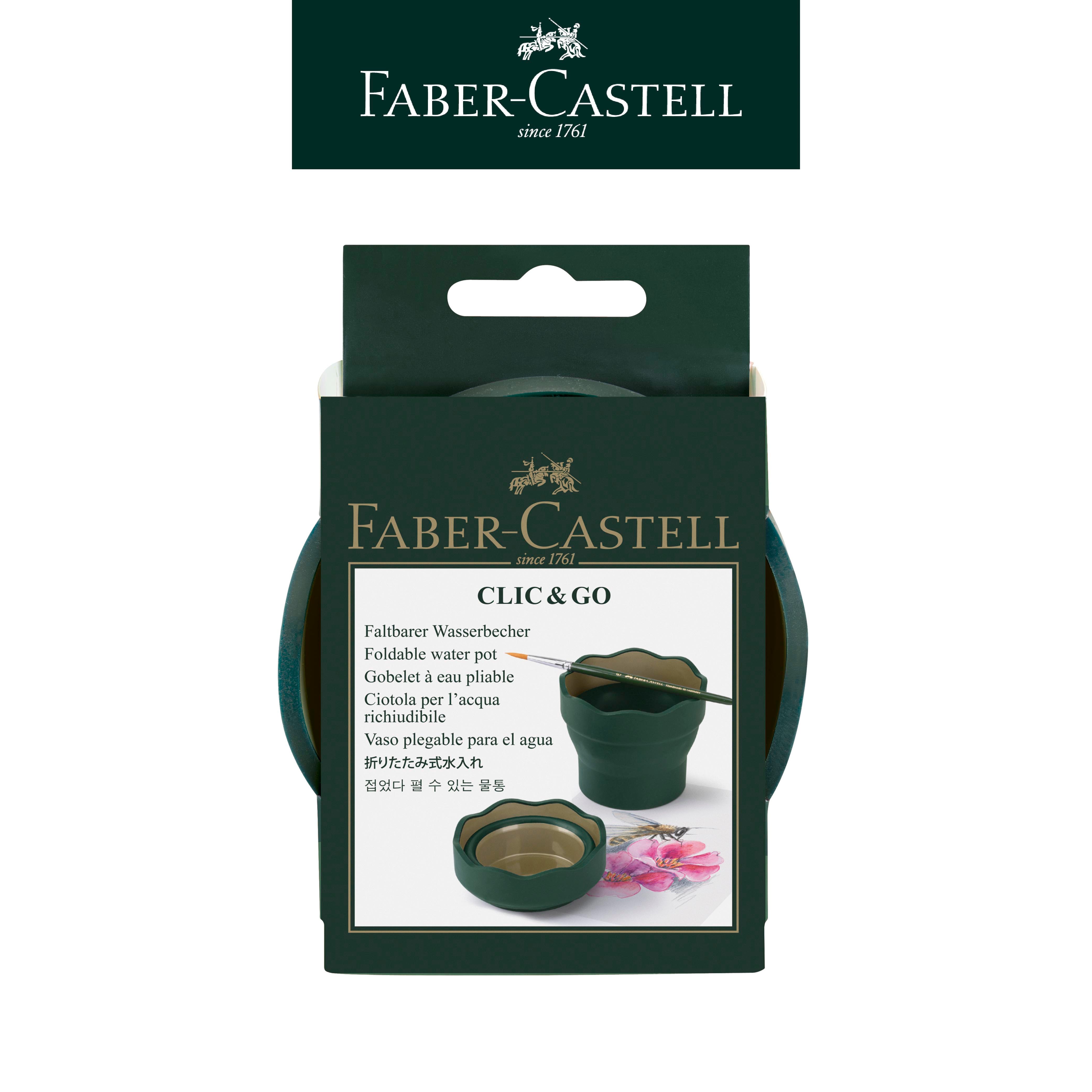【Faber-Castell】輝柏 伸縮水杯-綠色